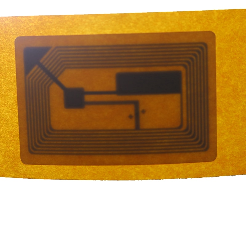 10pcs IC貼紙/粘合標籤/標籤RFID IC 13.56MHz ISO14443A 1K S50 FM1108
