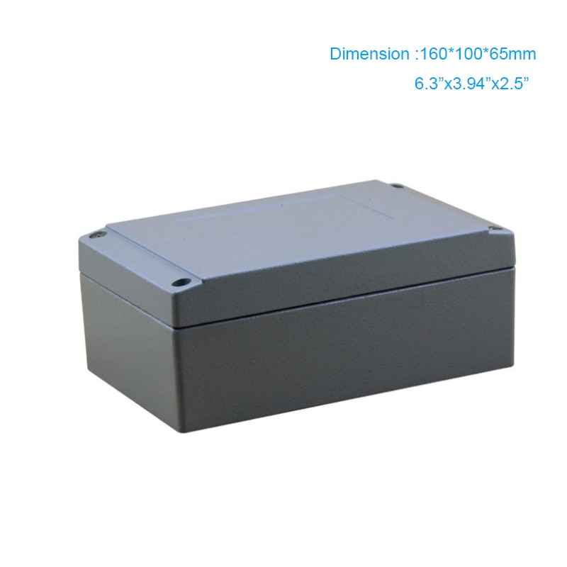 整個工業電氣防水連接終端鋁製盒 /金屬外殼IP67 160
