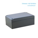 整個工業電氣防水連接終端鋁製盒 /金屬外殼IP67 160