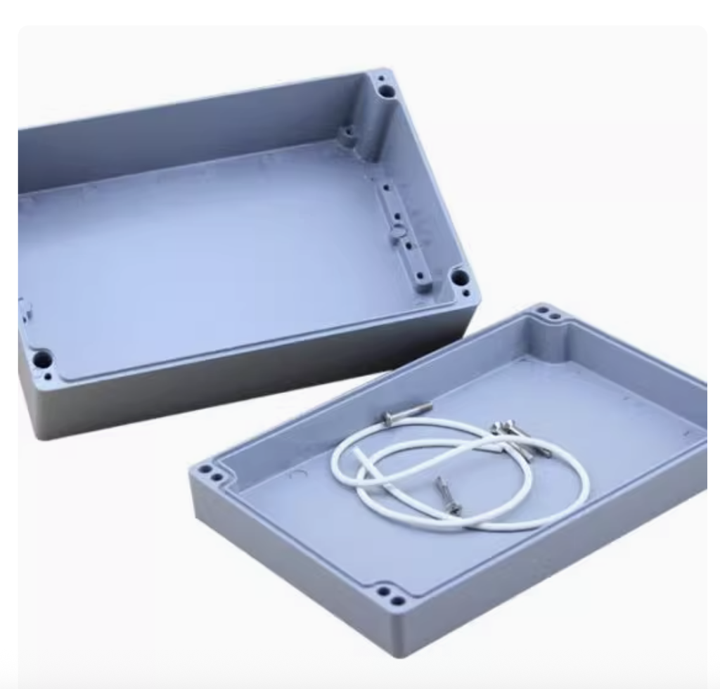 Al Box工業電氣防水連接終端鋁製盒 /金屬外殼IP67 160*10