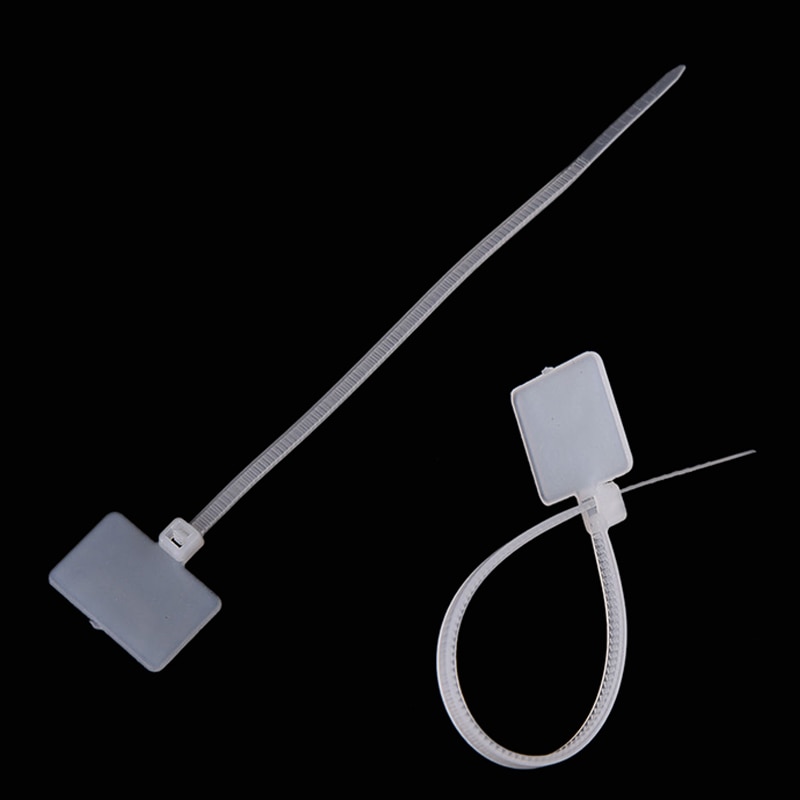 100pcs/set muti-purpose自鎖尼龍標籤領帶網絡電纜郵政編碼環繞環電線帶