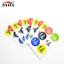 6pcs/lot nfc標籤貼紙NTAG213 13.56MHz標籤RFID標籤卡粘合劑防水Samsu