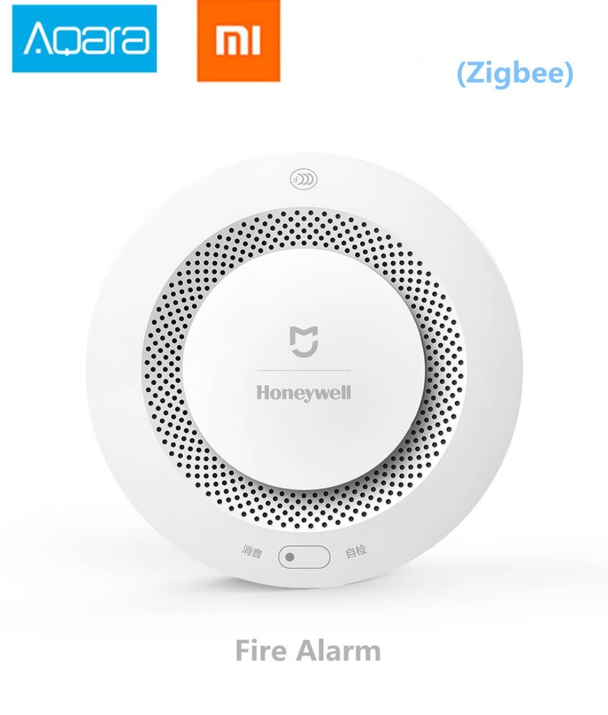 小米Mijia Honeywell火災報警探測器，Aqara Zigbee遙控和視覺警報不