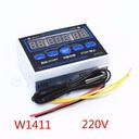 10pcs W1411智能電子LED數字溫度控制器AC 220V 10A XH-W1411 12V恆溫器