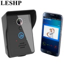 Leshp無線視頻門電話WiFi IR夜視視覺門鈴140度超寬觀看