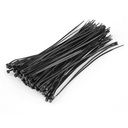100pcs 8英寸3 x 200mm尼龍塑料電纜紮帶ZIP固定線條包裹帶