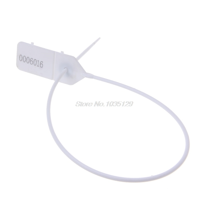 50pcs 0-50 DIY尼龍電纜綁紮緊密的安全電線物流自鎖密封OCT1010