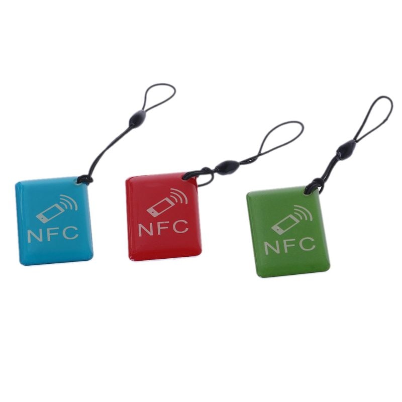 防水1PCS NTAG215 NFC標籤貼紙手機可用粘合標籤RFID標籤25mm巡邏隊參加